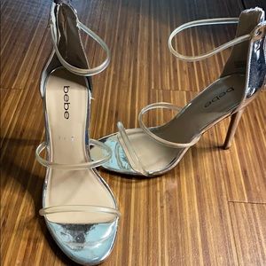 Bebe Berdine Strap Heels